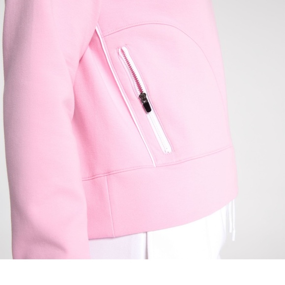 NWT DSG women’s sports fleece 1/4 Zip  hoodie Sz XL Pink Crush - Picture 6 of 8